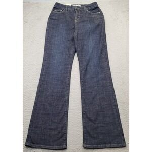 Levi's 512 Bootcut Jeans Womens 6M Blue‎ Denim Casual Perfectly Slimming Red Tab